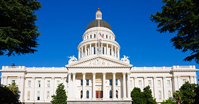 CA Capitol building.